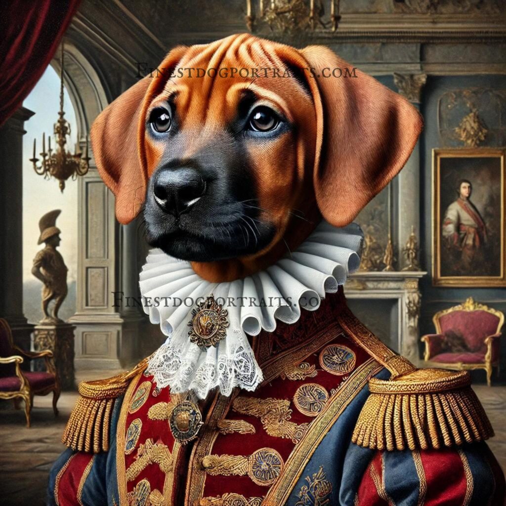 Rhodesian Ridgeback Renaissance Dog Finest Dog Portraits