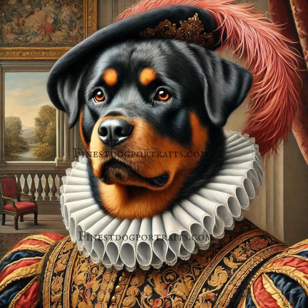 Rottweiler Renaissance Dog Finest Dog Portraits