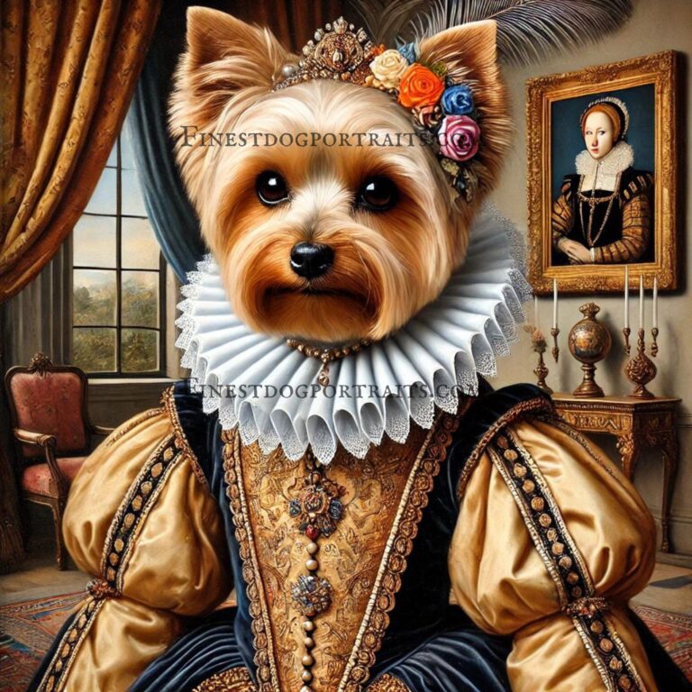 Yorkshire Terrier Renaissance Dog Finest Dog Portraits