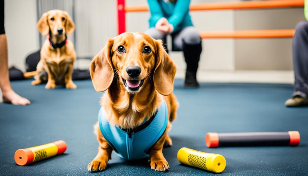 cream dachshund training