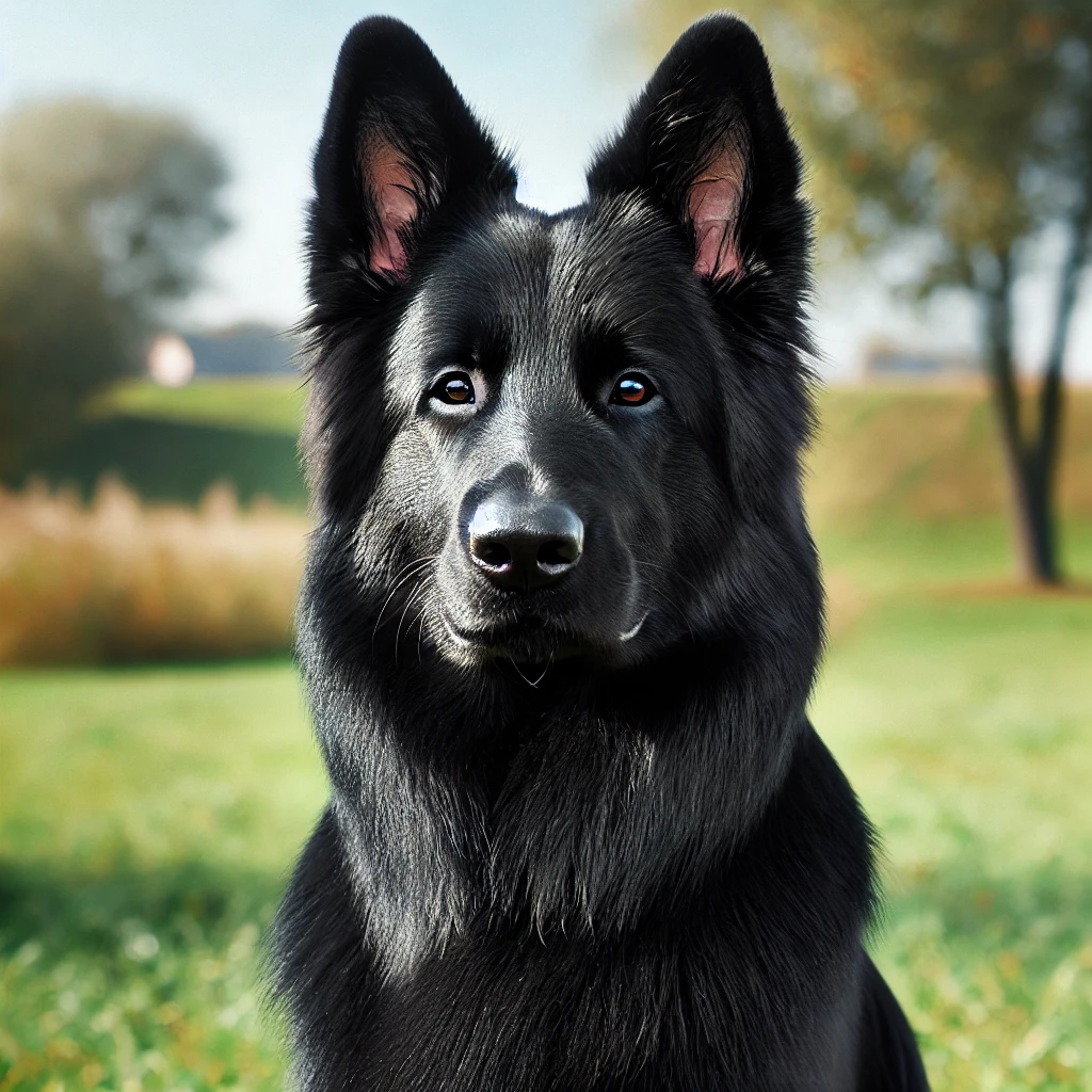 Black German Shepherd