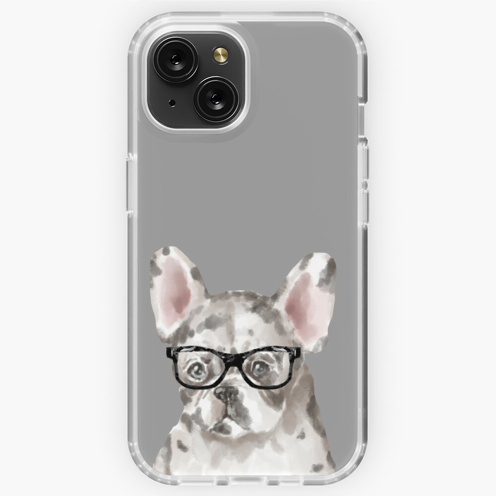 Merle French Bulldog iphone case