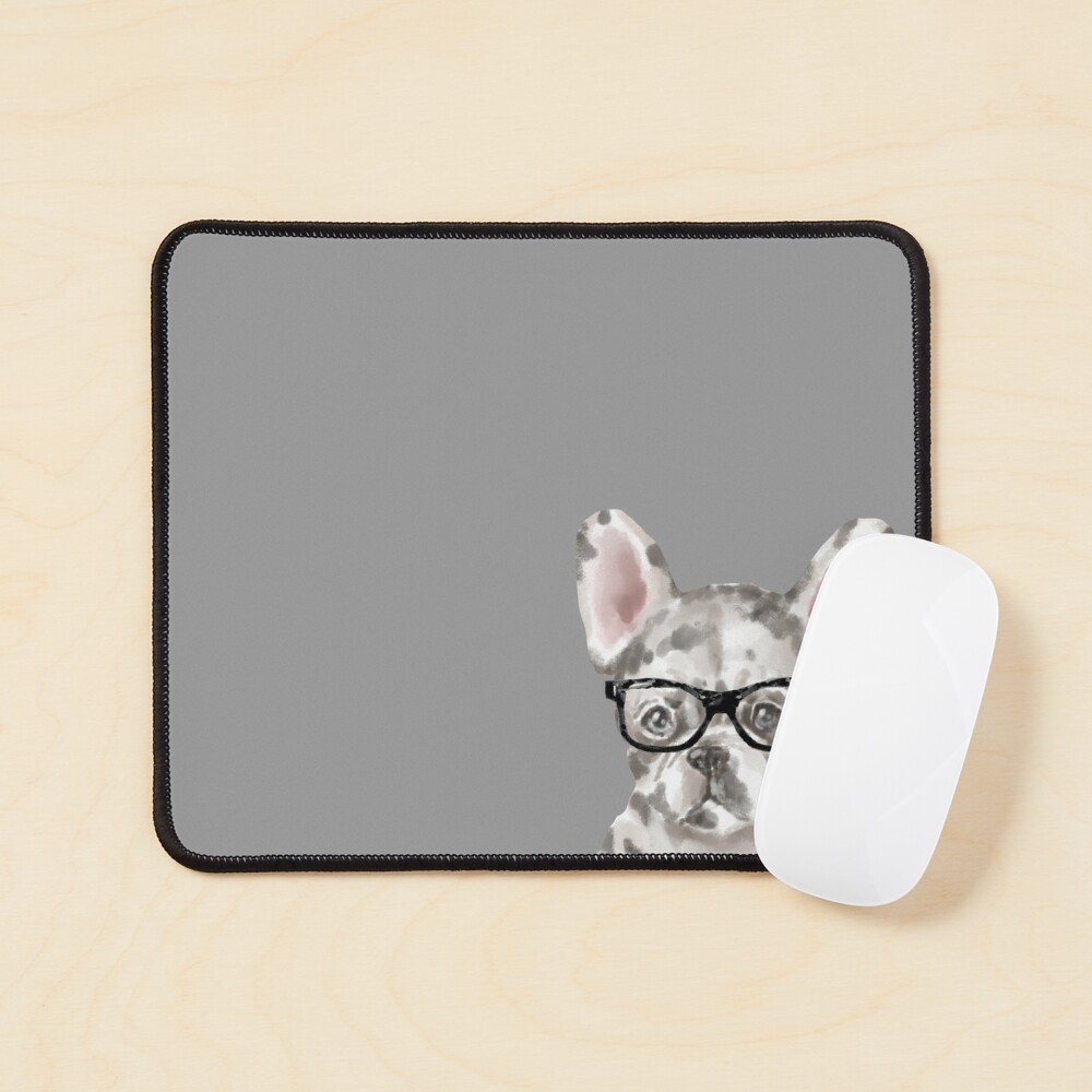 Merle French Bulldog Mouse Pad