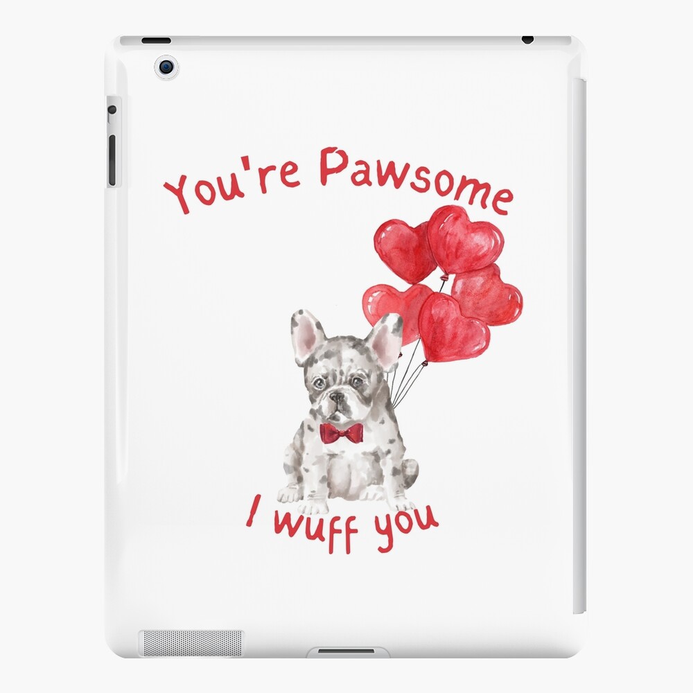 Blue Merle French Bulldog ipad case